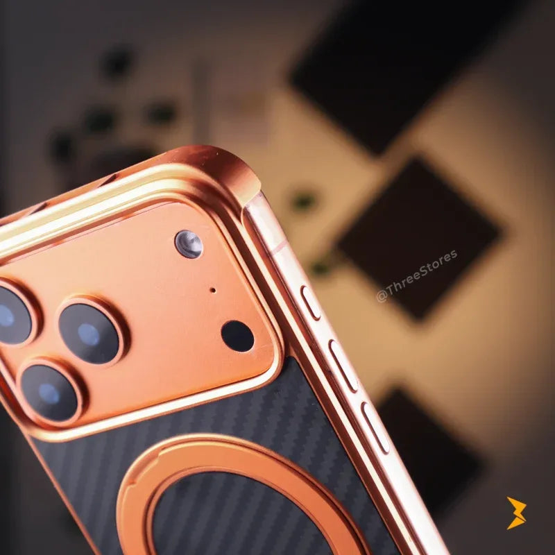 SlideLock Metal Case iPhone 17 Pro Max - Three