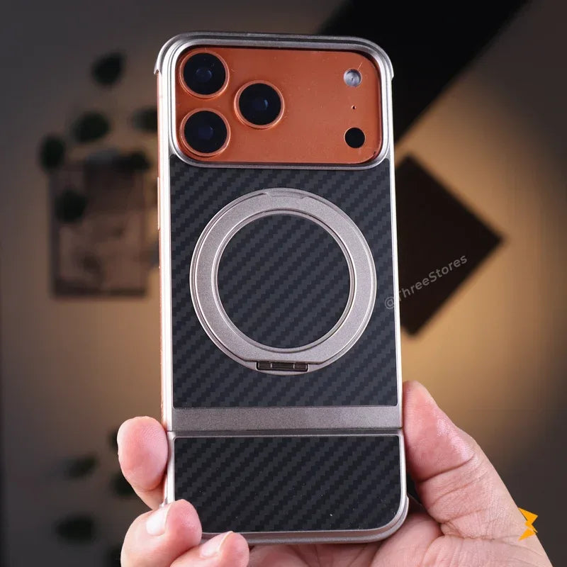 SlideLock Metal Case iPhone 17 Pro Max - Three