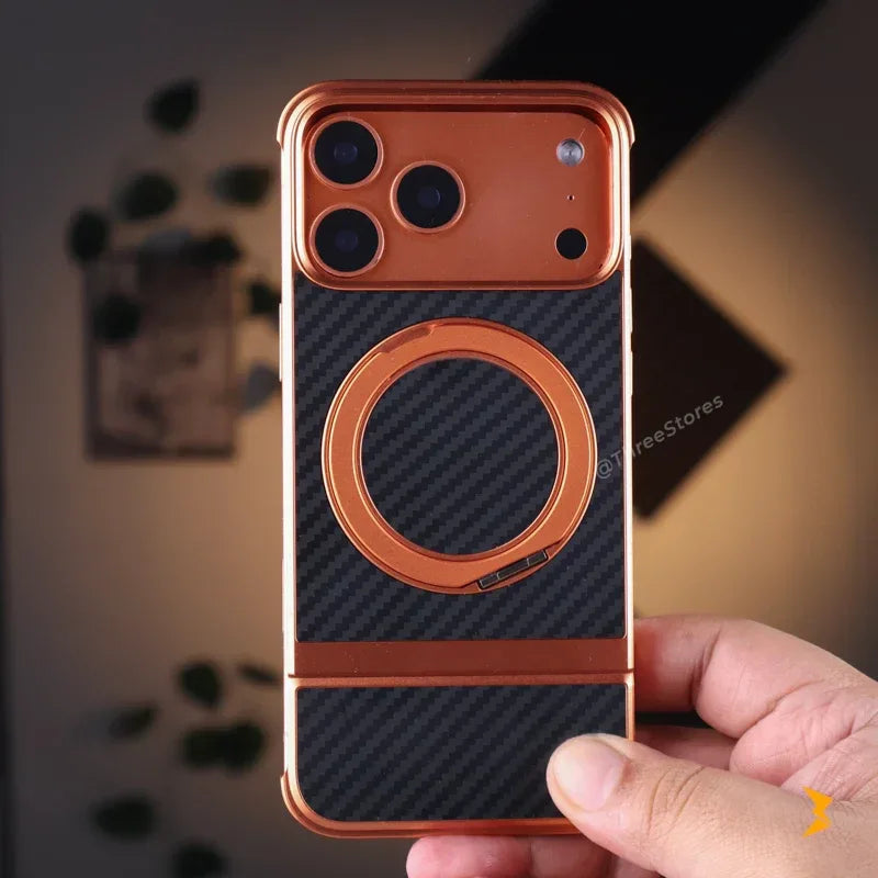 SlideLock Metal Case iPhone 17 Pro Max - Three