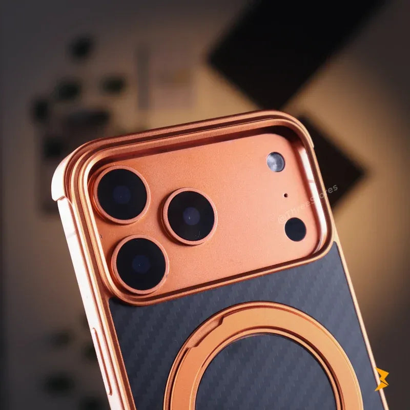 SlideLock Metal Case iPhone 17 Pro Max - Three