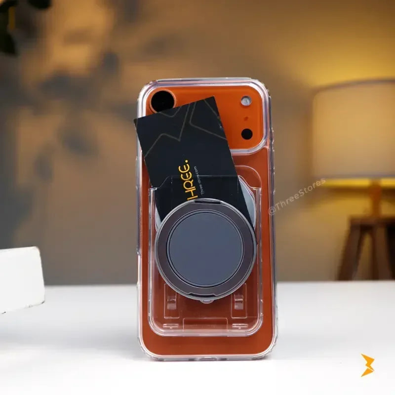 Slide Magnetic Card Pocket 360° - Three