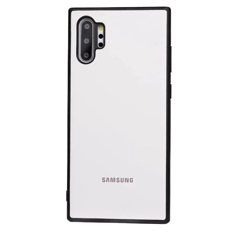 Slim Leather Camera Protection Case Samsung Note 10 Plus - Three
