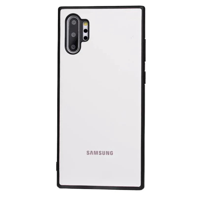 Slim Leather Camera Protection Case Samsung Note 10 Plus - Three