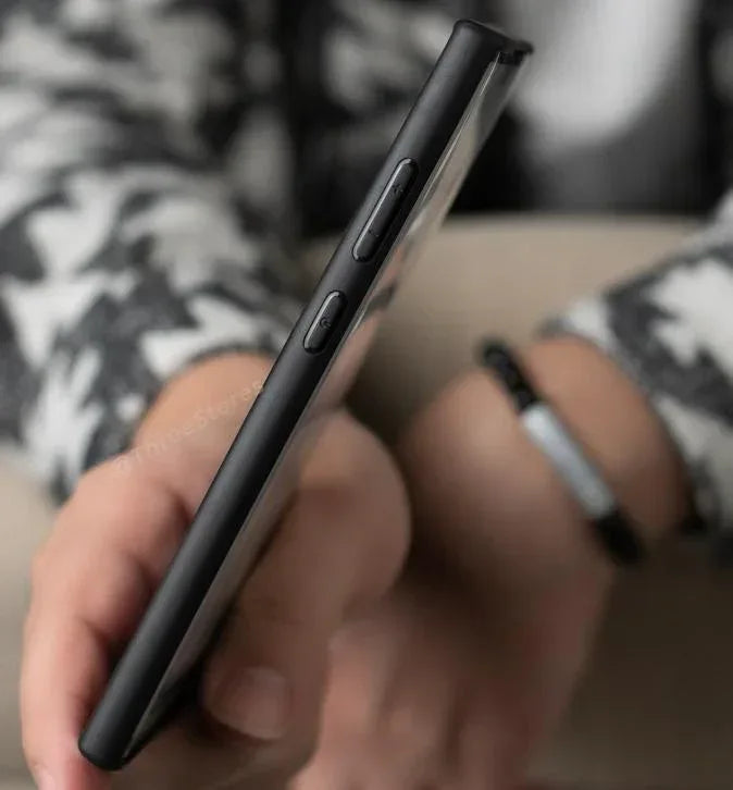 Slim Leather Camera Protection Case Samsung Note 10 Plus - Three