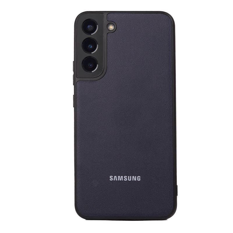 Slim Leather Camera Protection Case Samsung S22 Plus