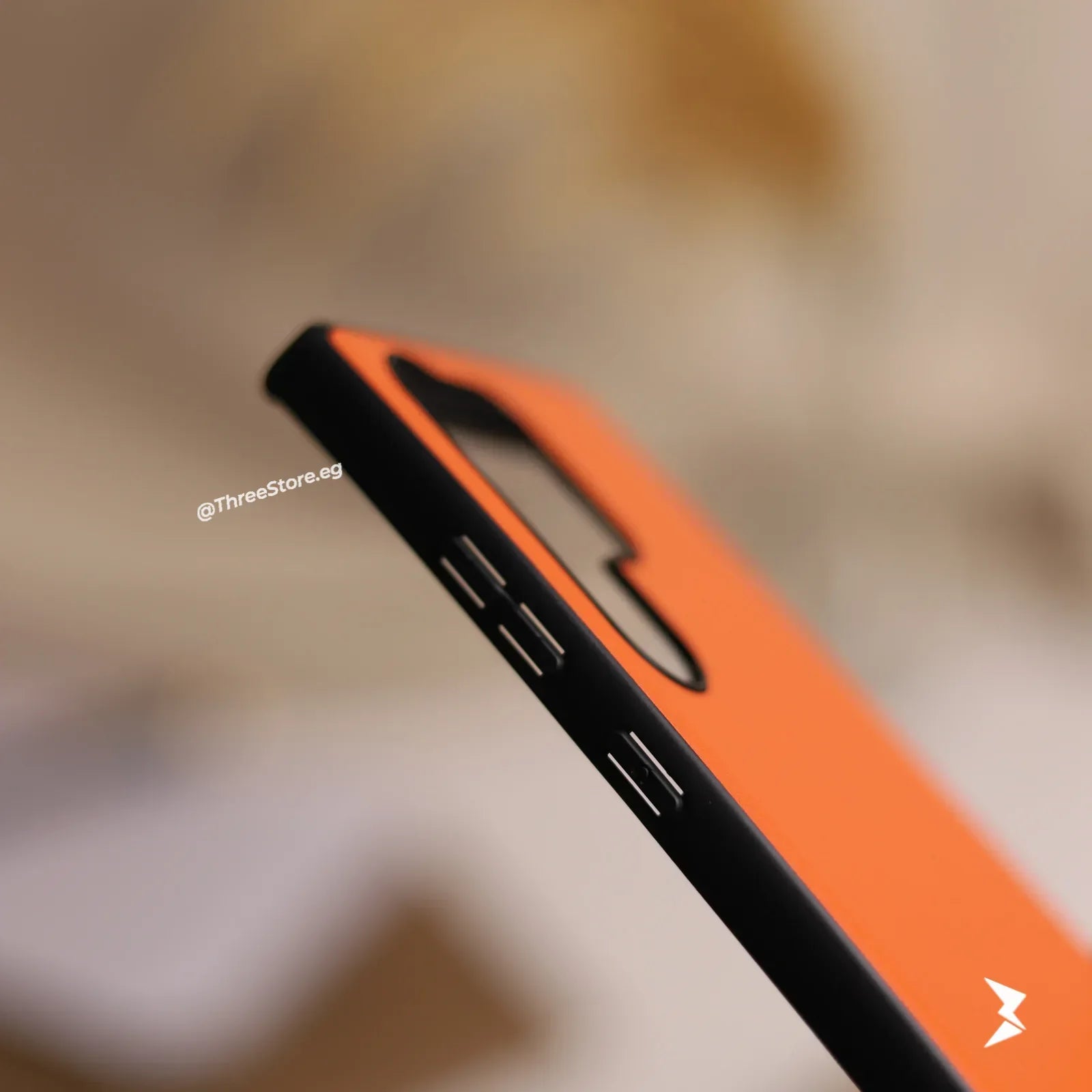 Slim Leather Camera Protection Case Samsung S22 Ultra - Three