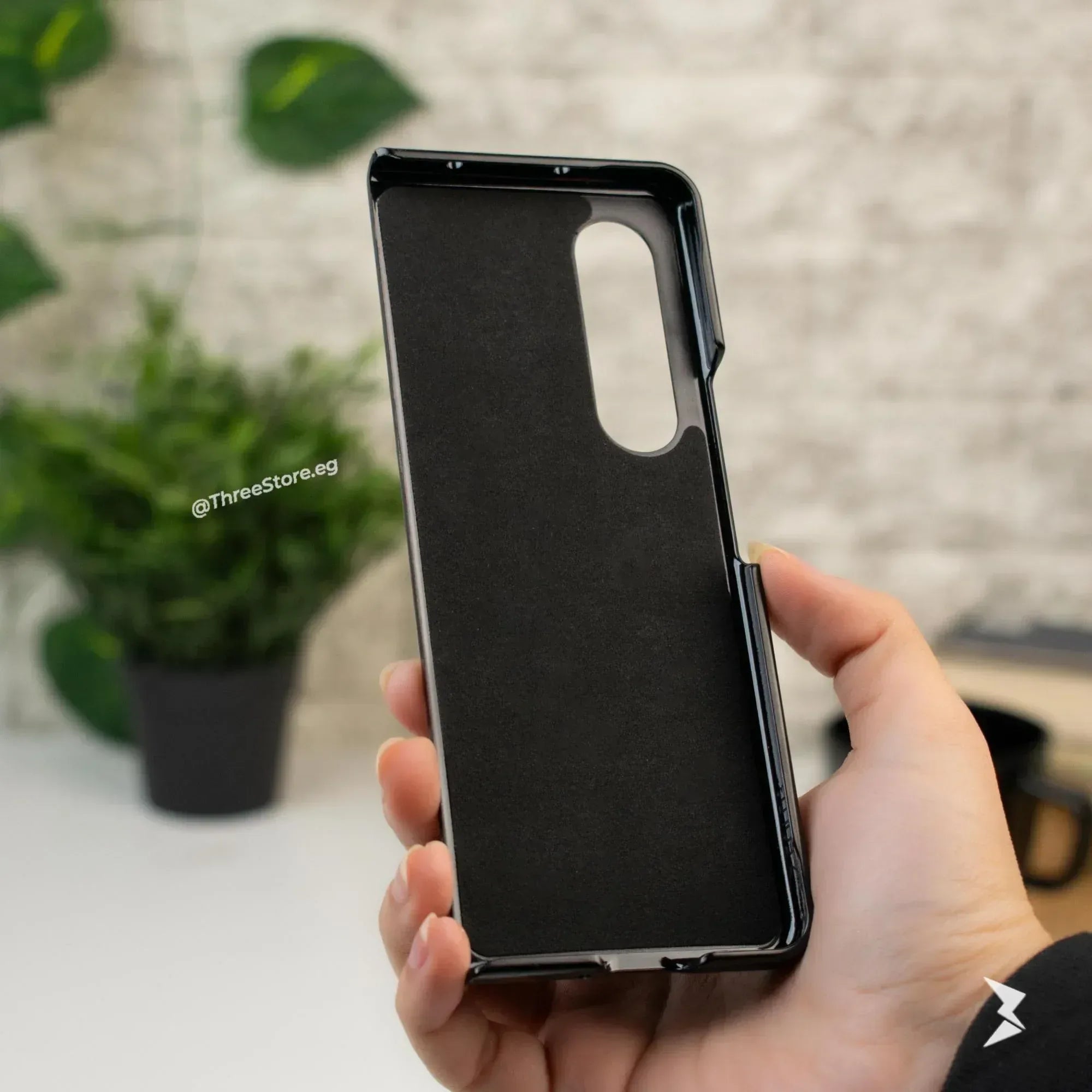 Slim leather Case Samsung Z Fold 4 - Three