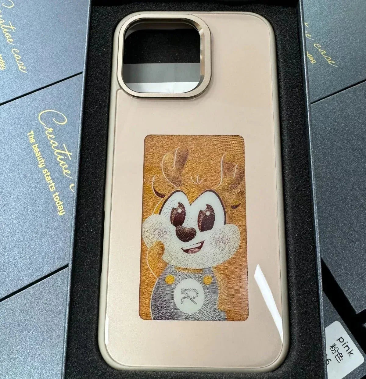 Smart NFC Ink Screen Case iPhone 16 Pro Max - Three