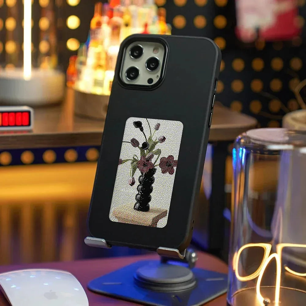 Smart NFC Ink Screen Case iPhone 13 Pro Max - Three