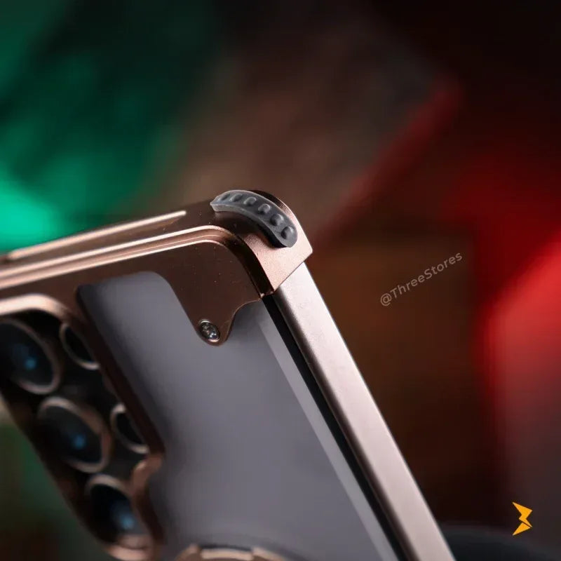 Smokey Metal Stand Magsafe Case Samsung S25 Ultra - Three