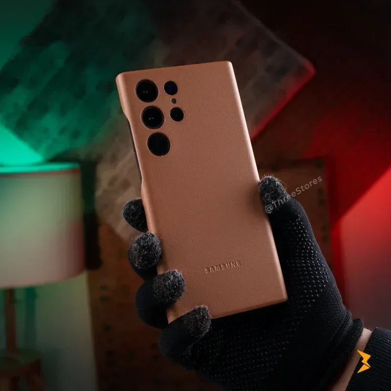 Soft Leather Case Samsung S23 Ultra - Three