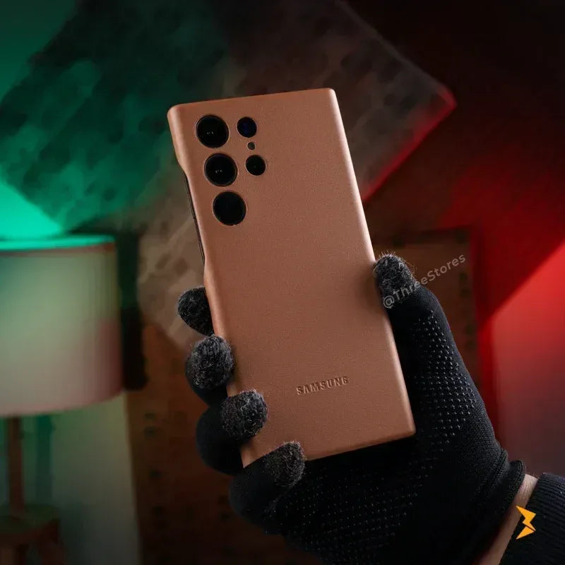 Soft Leather Case Samsung S23 Ultra - Three