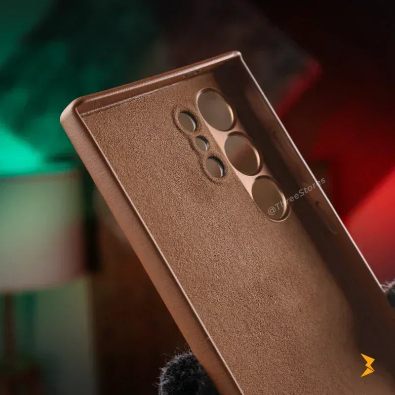 Soft Leather Case Samsung S24 Ultra - Three