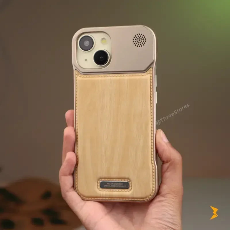 Soft Wood Case iPhone 13/14/15 - Three