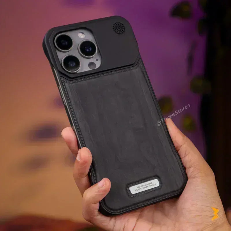 Soft Wood Case iPhone 16 Pro Max - Three