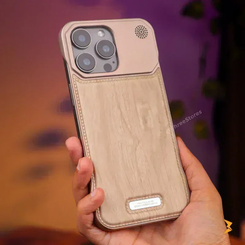 Soft Wood Case iPhone 16 Pro Max - Three