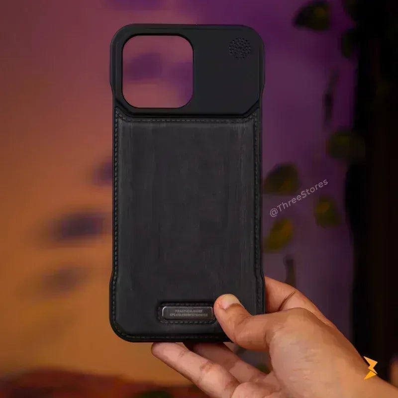 Soft Wood Case iPhone 16 Pro Max - Three