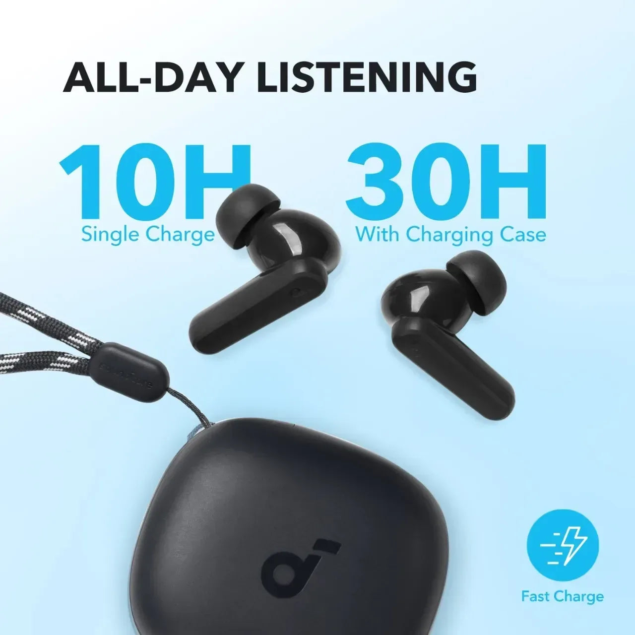Anker SoundCore Wireless Earphone R50i - Three