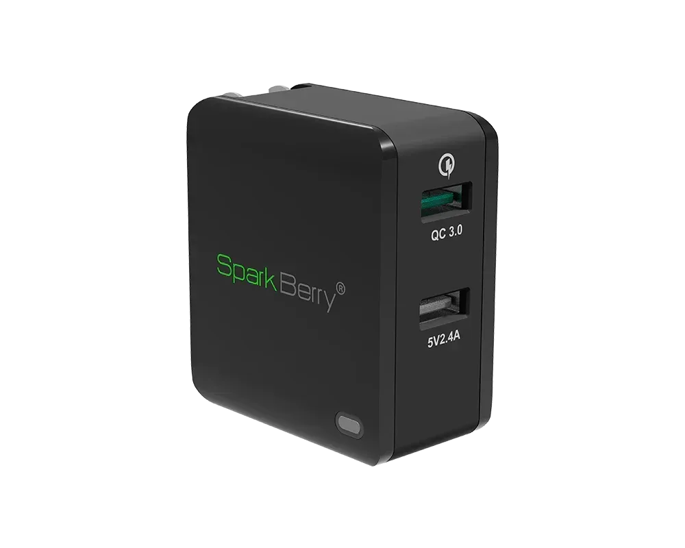 Spark Berry Smart Wall Charger 30W - Three
