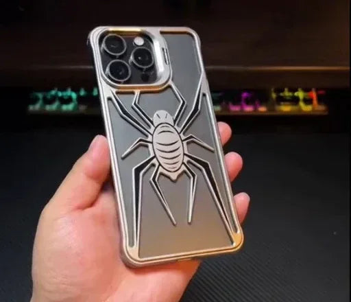 Spider Metal Case iPhone 15 Pro Max - Three