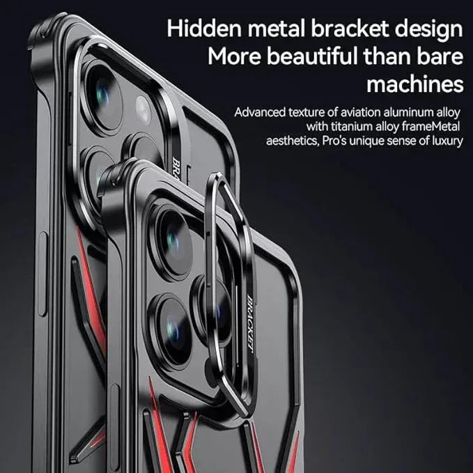 Spider Metal Case iPhone 15 Pro Max - Three