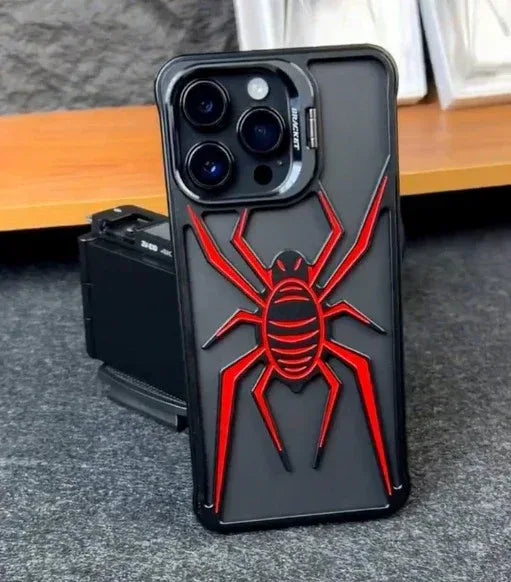Spider Metal Case iPhone 15 Pro Max - Three