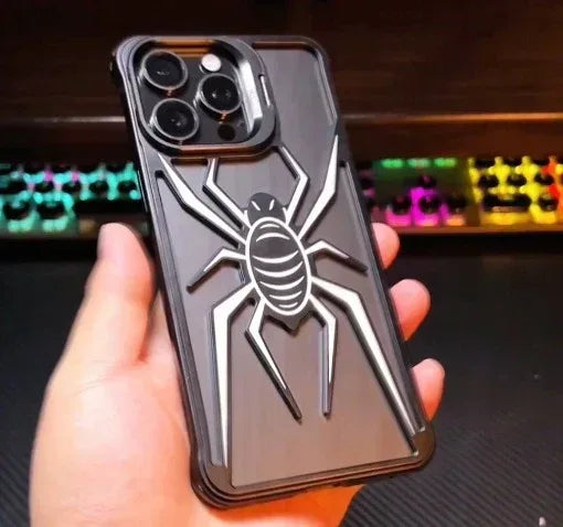 Spider Metal Case iPhone 15 Pro Max - Three