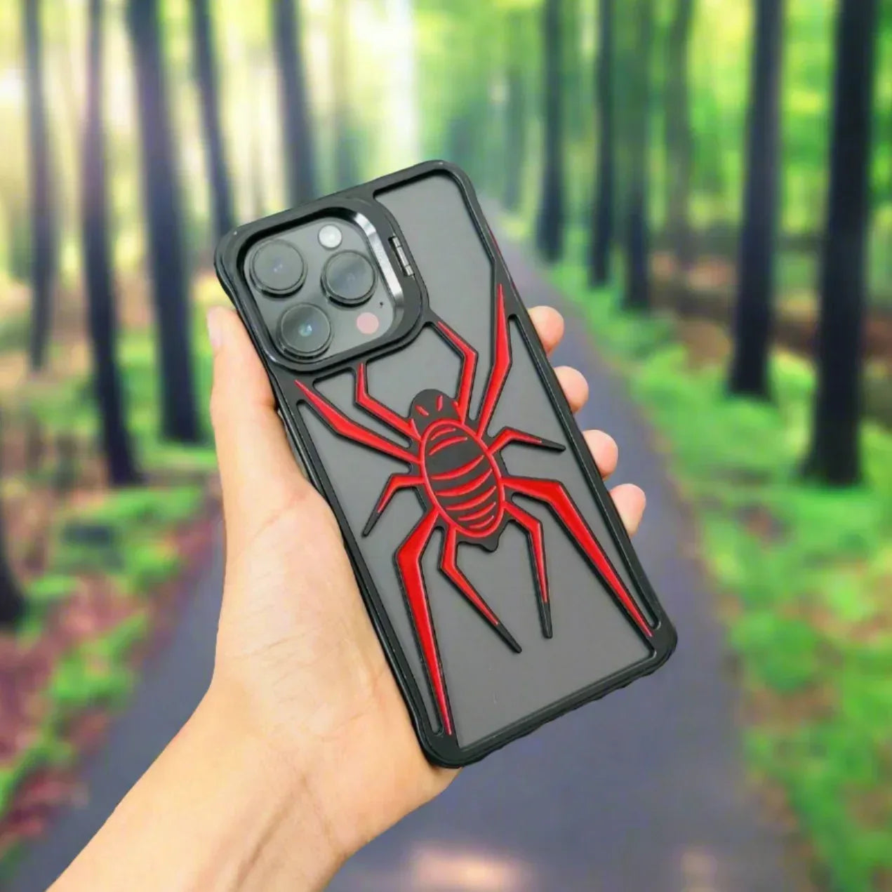Spider Metal Case iPhone 14 Pro Max - Three