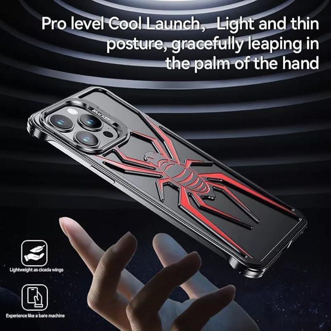 Spider Metal Case iPhone 14 Pro Max - Three