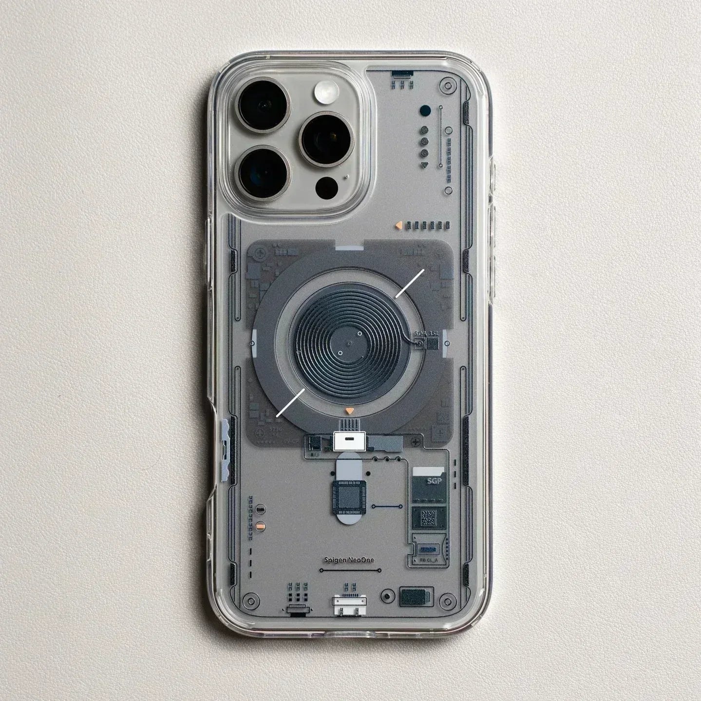 Spigen Coil Magsafe Case iPhone 16 Pro Max - Three