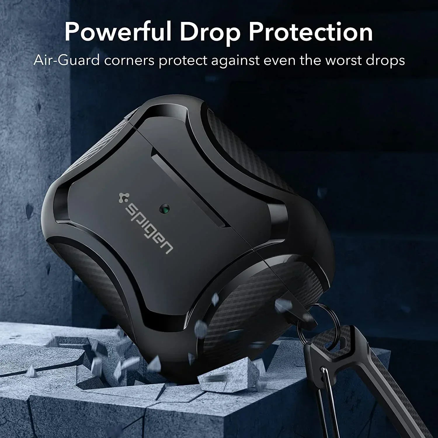 Spigen Rugged Amor Case For Airpods Pro 2 - Three
