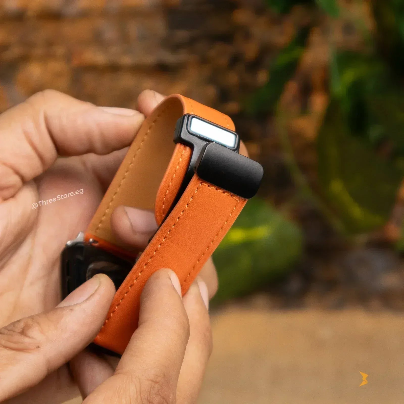 Spigen Leather Band For Apple Watch - Three