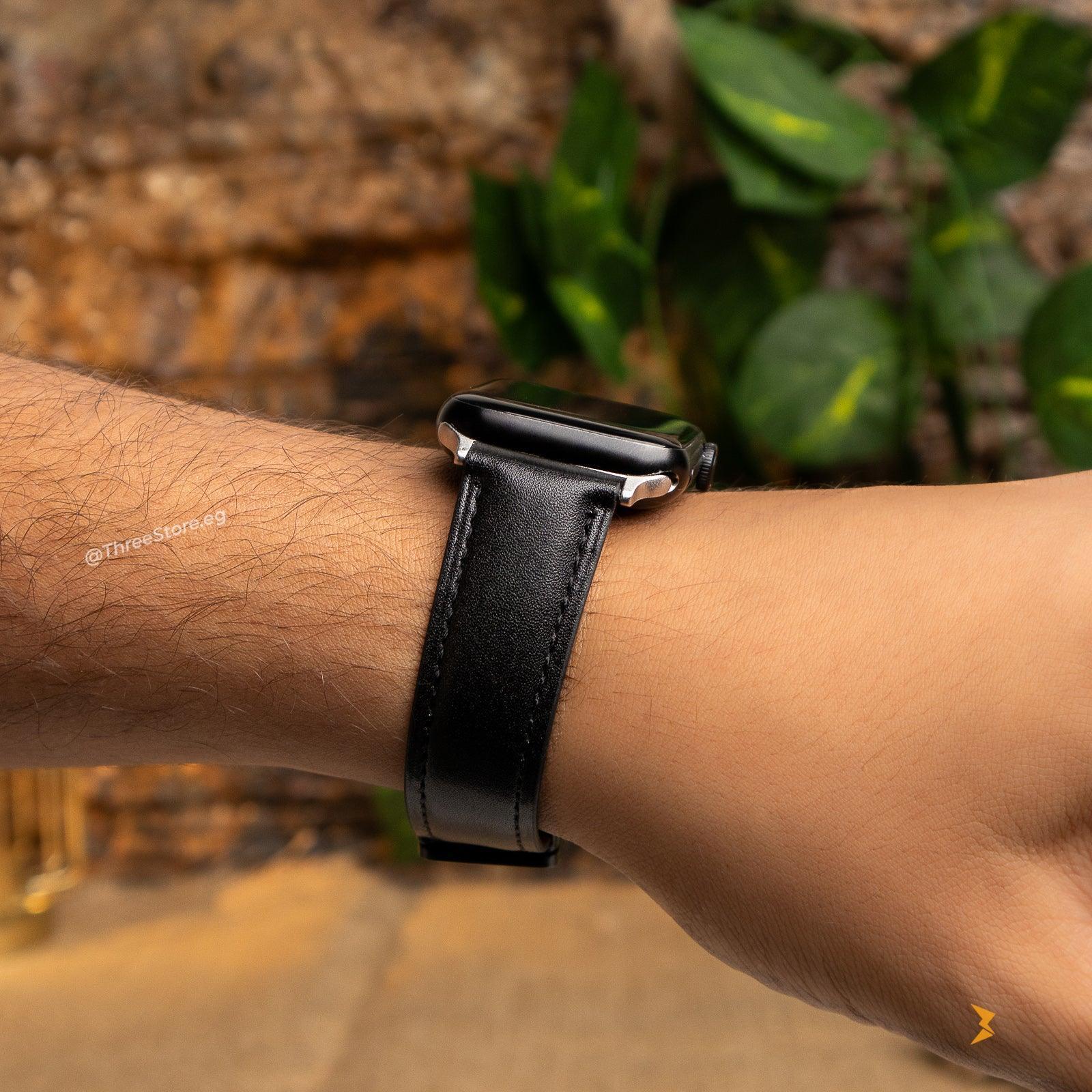 Spigen Leather Band For Apple Watch - Three