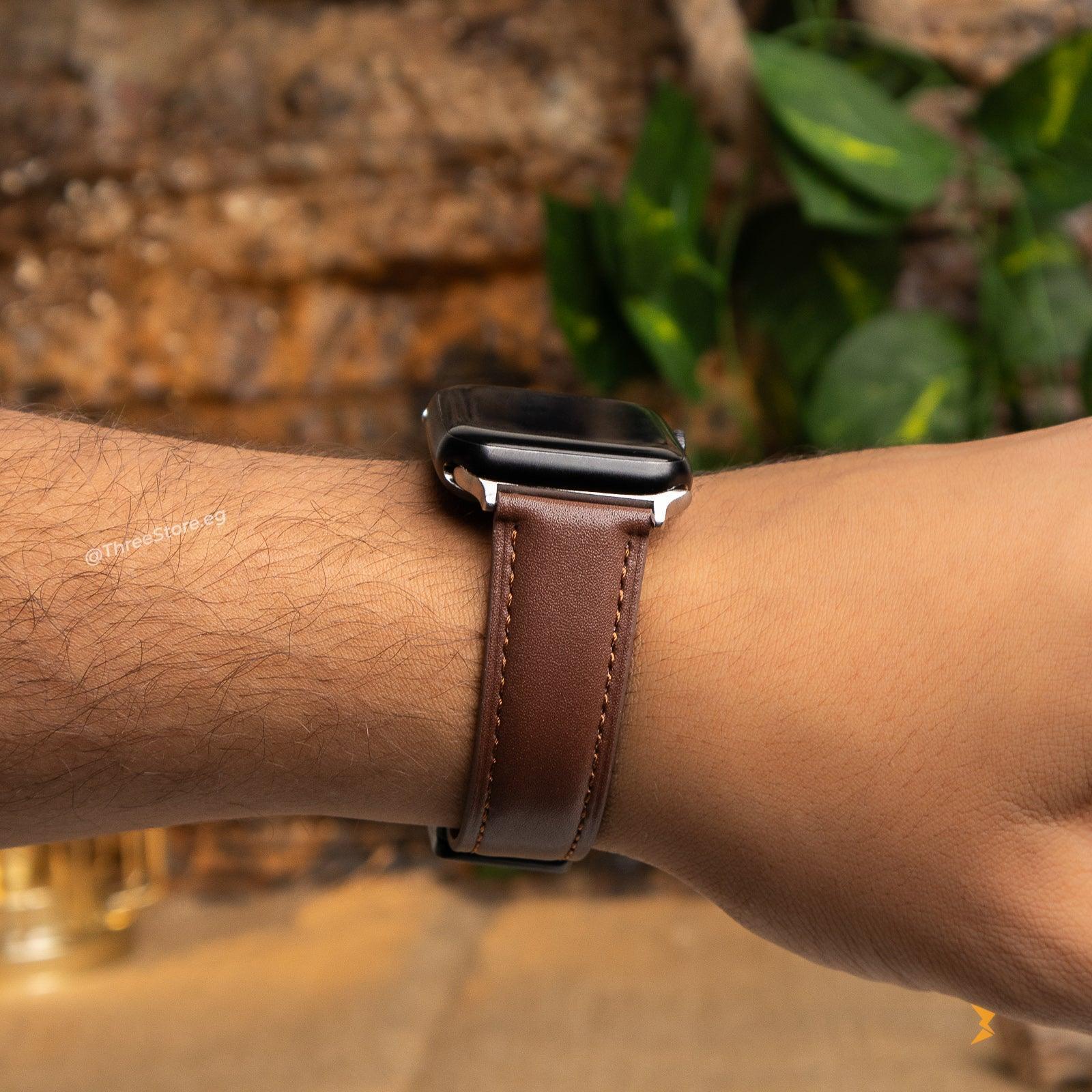 Spigen Leather Band For Apple Watch - Three