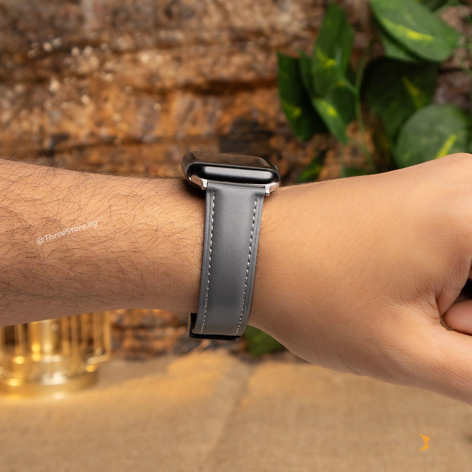 Spigen Leather Band For Apple Watch - Three