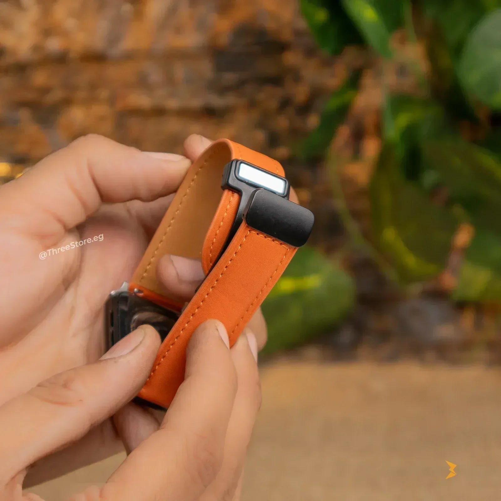 Spigen Leather Band For Apple Watch - Three