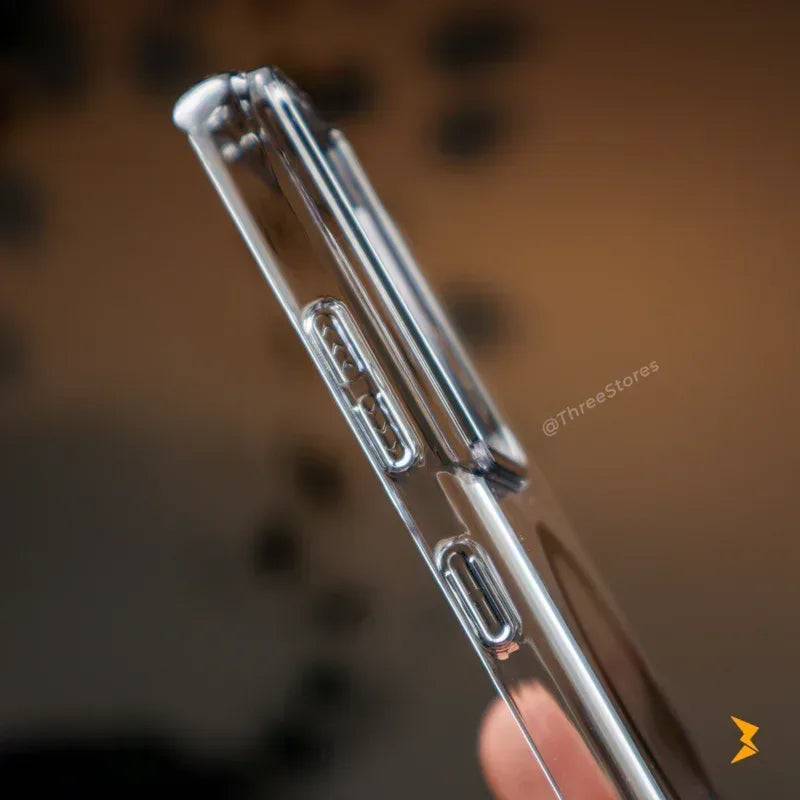 Splicing Transparent Case Samsung S21 Ultra - Three