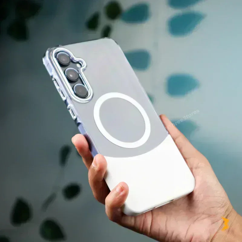 Splicing Transparent Case Samsung A34 - Three