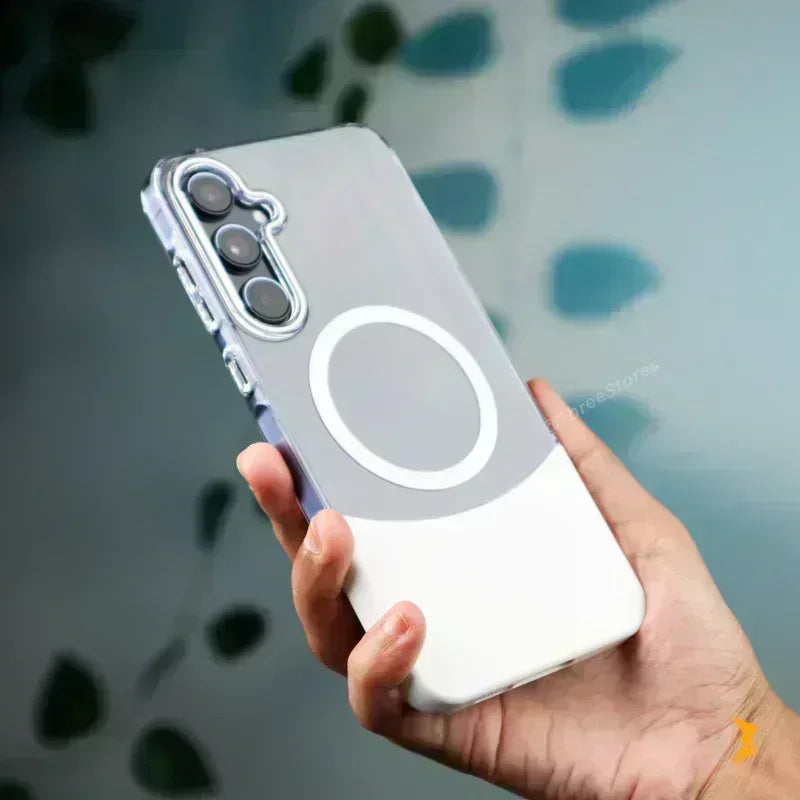 Splicing Transparent Case Samsung A34 - Three