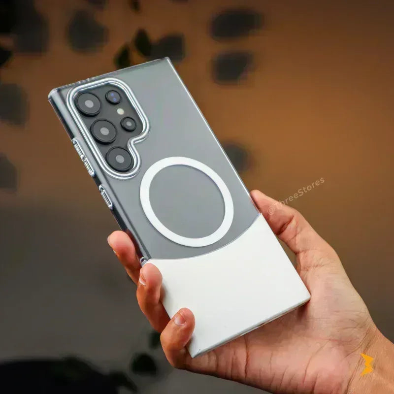 Splicing Transparent Case Samsung S25 Ultra - Three