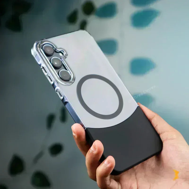 Splicing Transparent Case Samsung A34 - Three