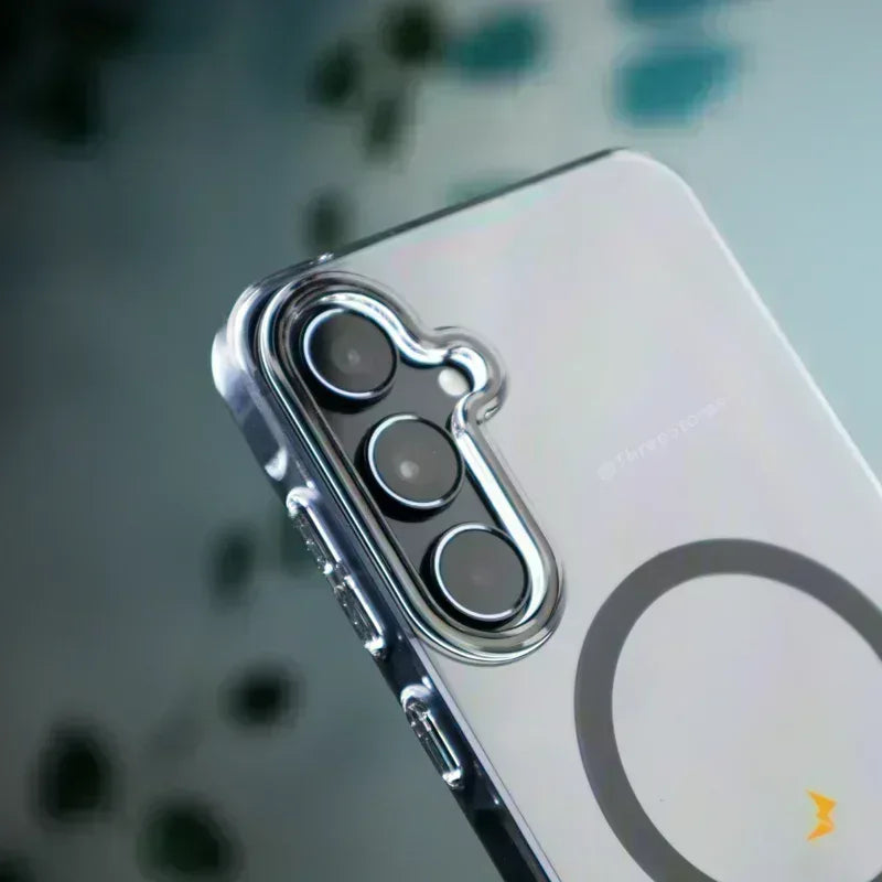 Splicing Transparent Case Samsung A34 - Three