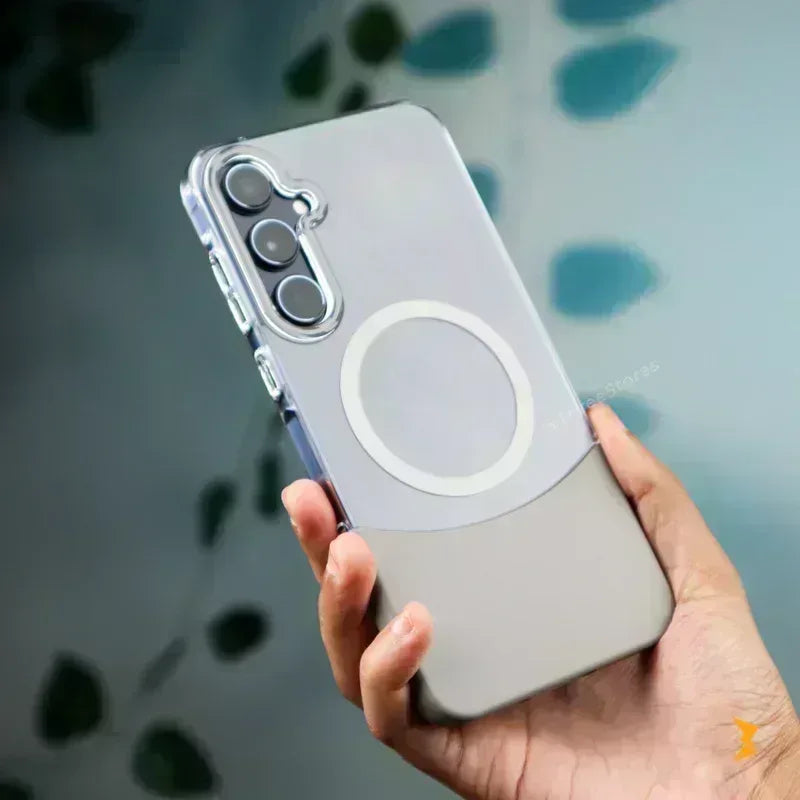 Splicing Transparent Case Samsung A34 - Three