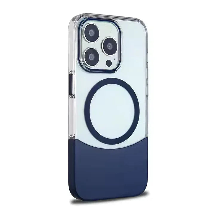 Splicing Transparent Case iPhone 14 Pro Max - Three