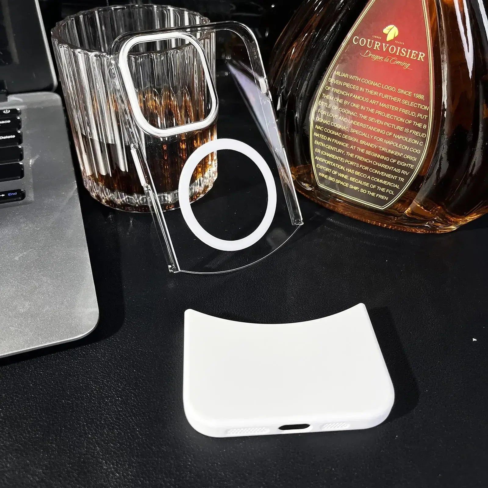 Splicing Transparent Case iPhone 16 Pro - Three