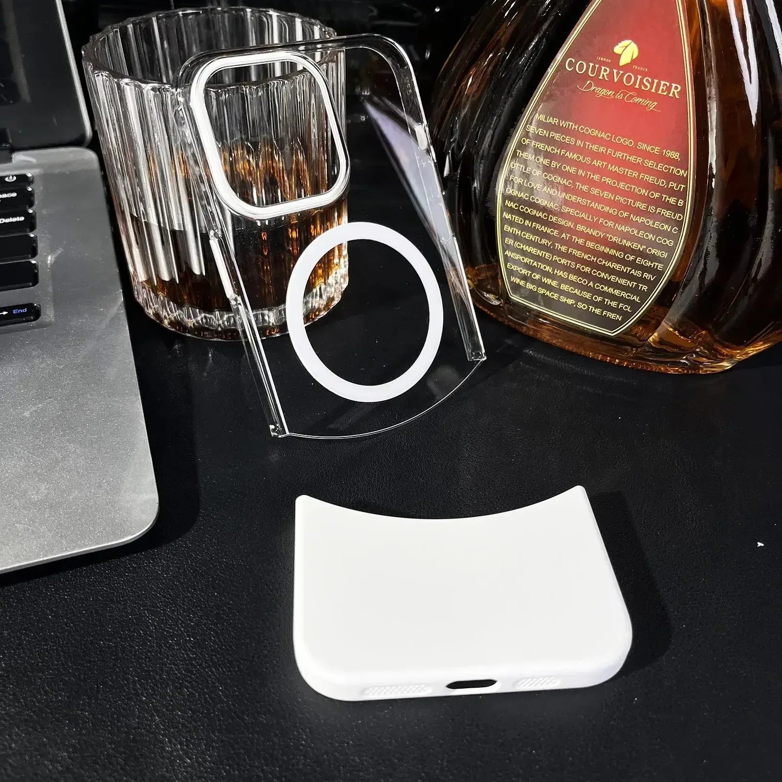 Splicing Transparent Case iPhone 16 Pro - Three