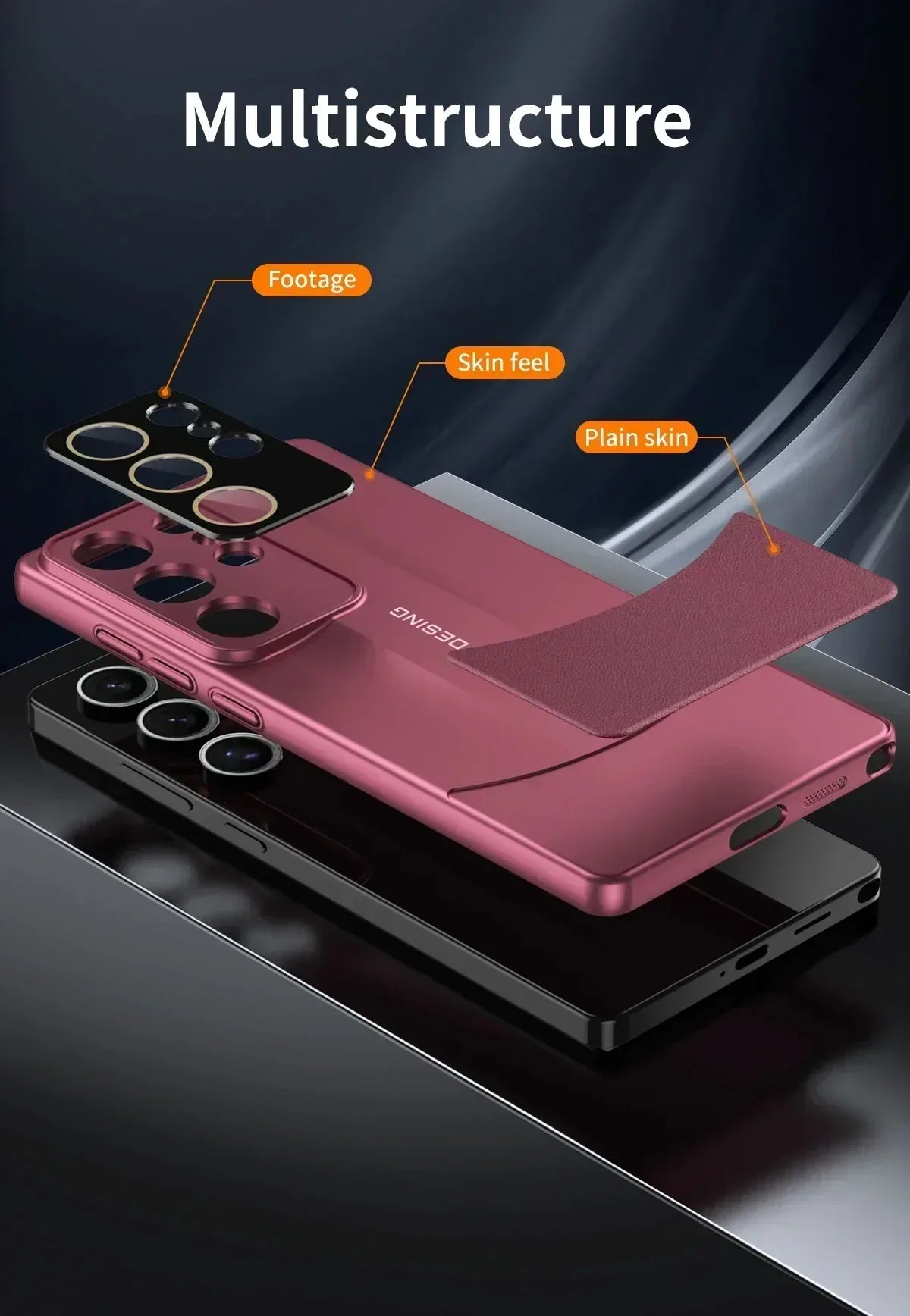 Sports Car Camera Protection Case Samsung S25 Ultra - Three