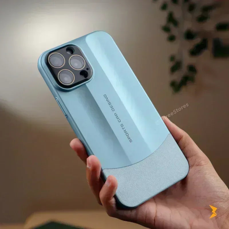 Sports Car Camera Protection Case iPhone 16 Pro Max - Three