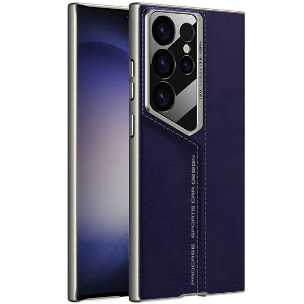 Sports Car Design Leather Case Samsung S23 Ultra
