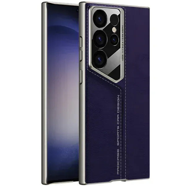 Sports Car Design Leather Case Samsung S23 Ultra - Three